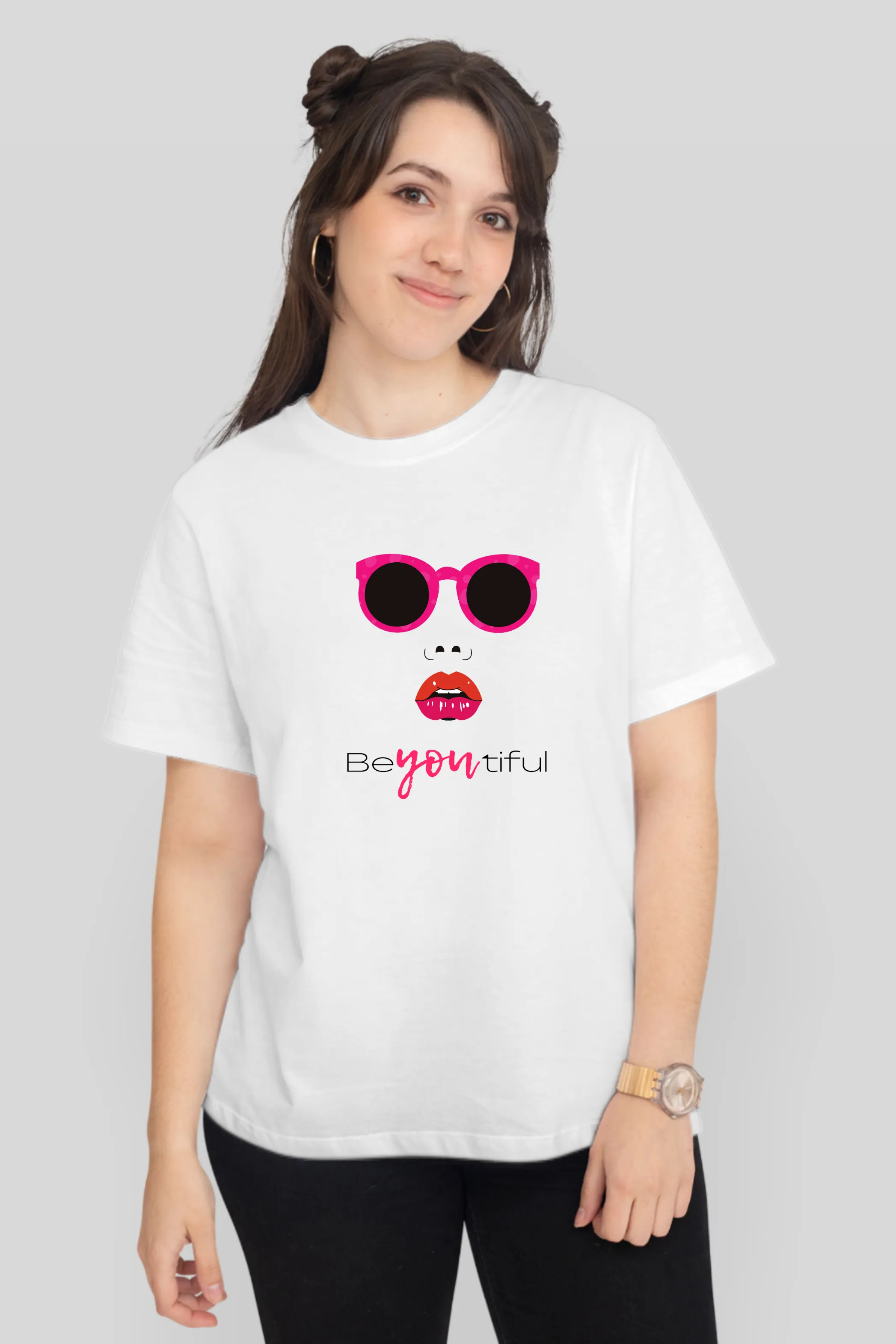 Beyoutiful Printed T-shirt for women