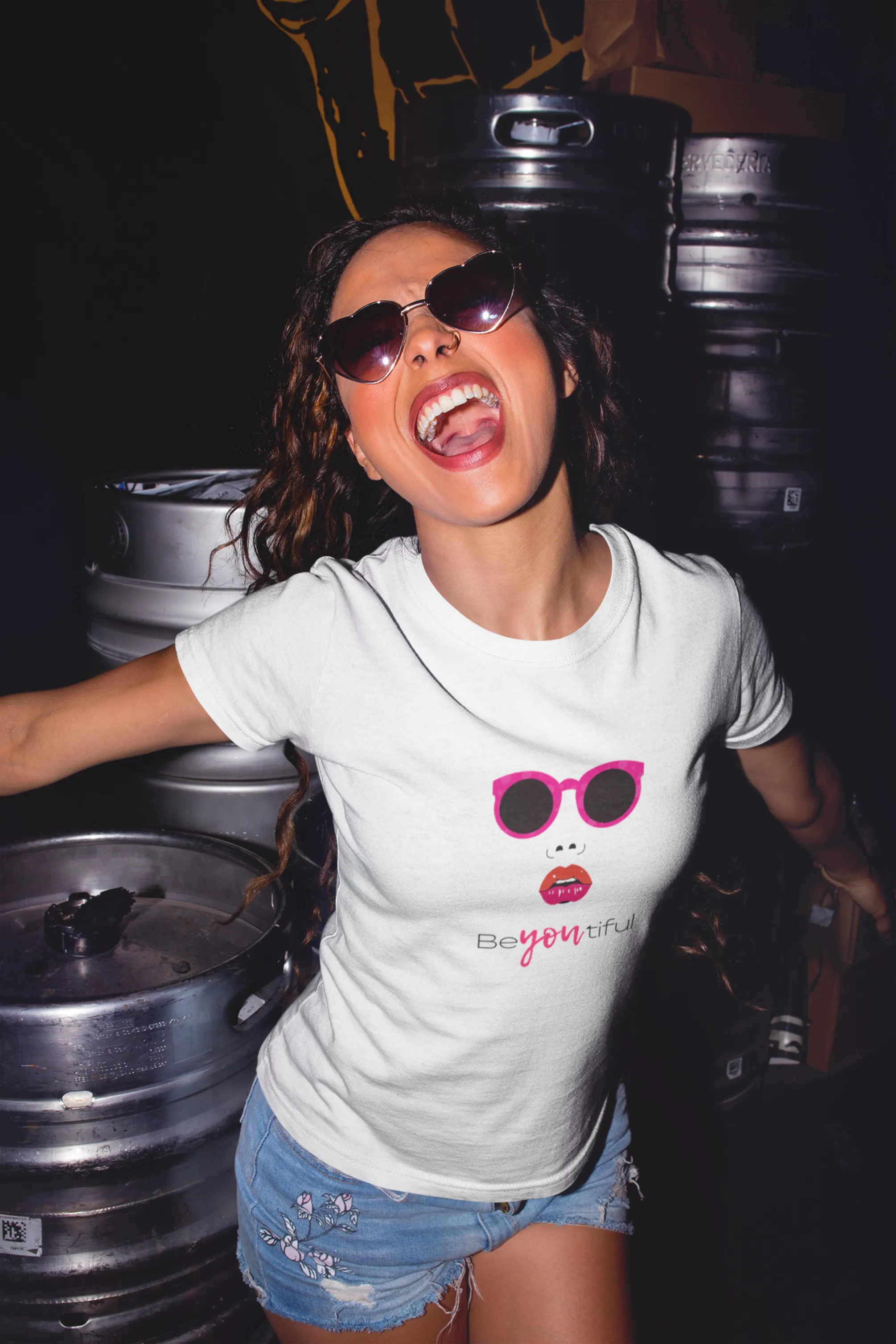 Beyoutiful Printed T-shirt for women