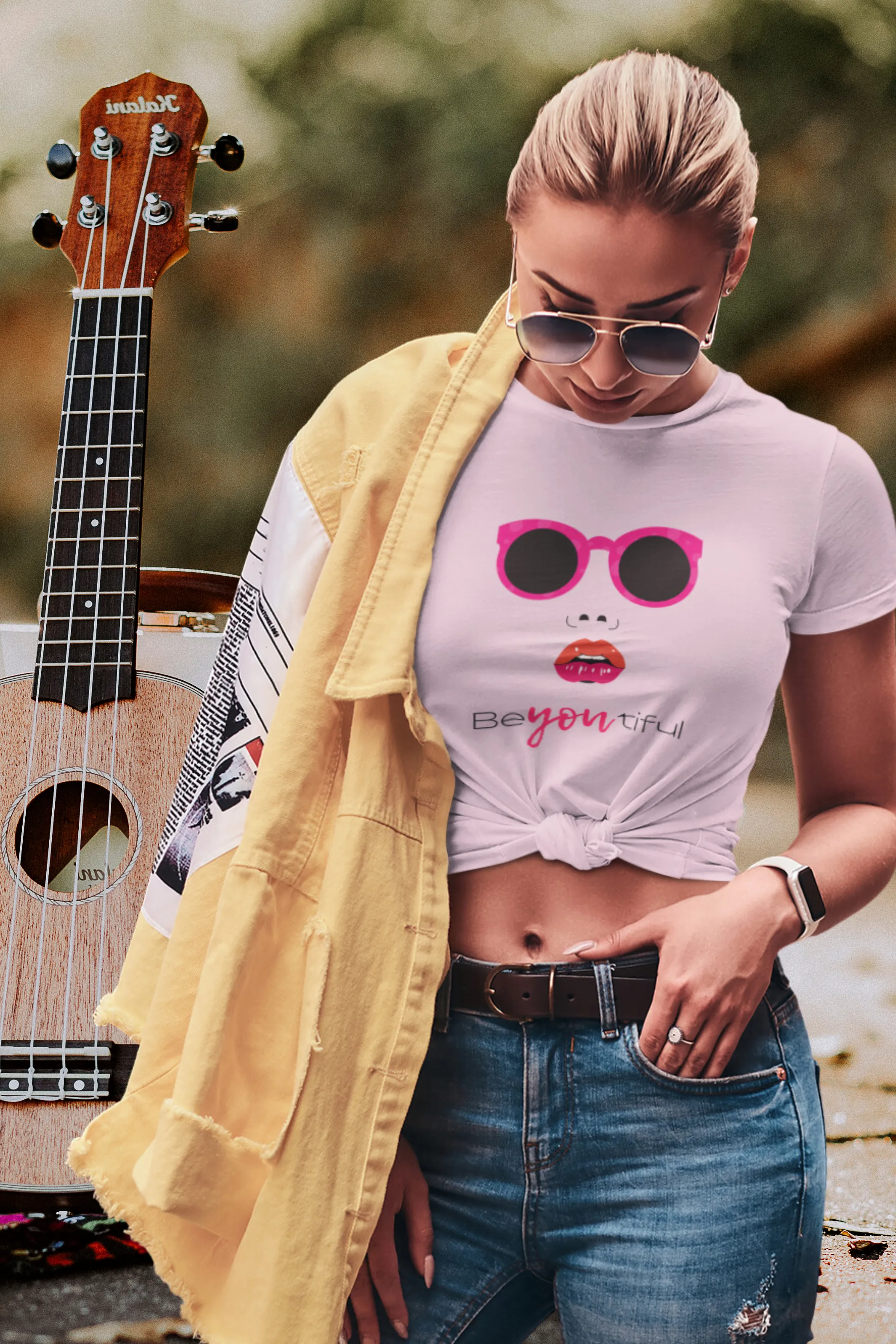 Beyoutiful Printed T-shirt for women