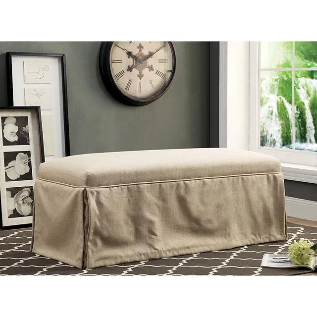 Furniture of America Kortrijk CM3341BN-BG-3A Bench