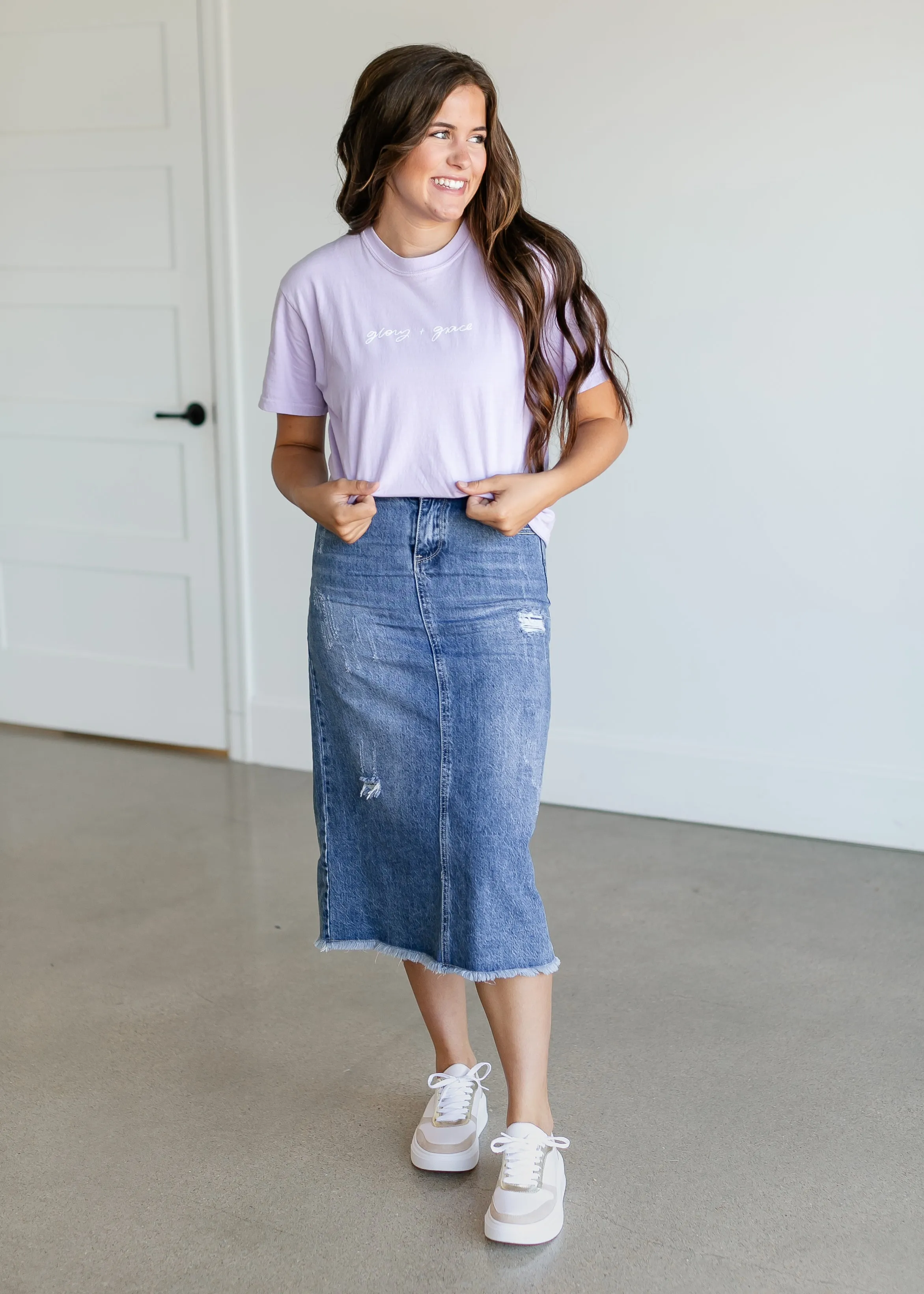 Glory and Grace Crewneck T-shirt - FINAL SALE