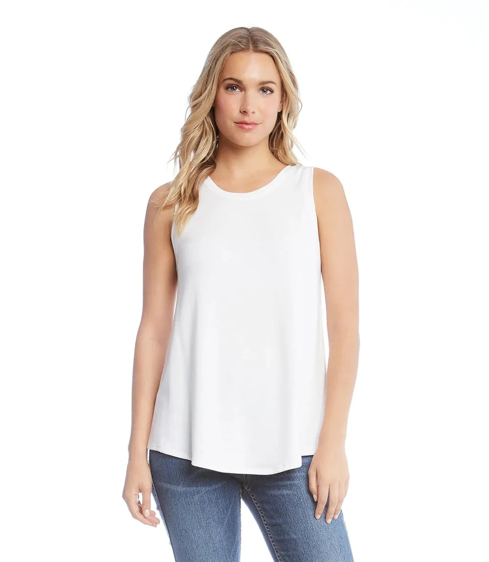 WREN WHITE TANK - KAREN KANE L12175